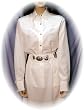 Embroidered Long Sleeve Bridal Blouse with Rhinestones, White
