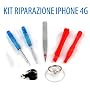 CACCIAVITE IPHONE 4 4G PENTALOBO KIT ATTREZZI TORX&hellip di EVEMI
