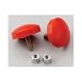 Search Our Specialty Mall : Energy Suspension 9.9102R Performance Polyurethane Low Profile Red Bump Stop - Pack of 2