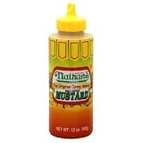 Save on Nathan Coney Island Mustard, Squeeze Bottle, 12-Ounce (Pack of 12) by Nathan Coney Island