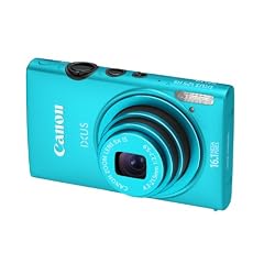 Canon IXUS 125 HS Digitalkamera (16 Megapixel, 5-fach opt. Zoom, 7,5 cm (3 Zoll) Display, Full HD, bildstabilisiert) blau