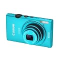 Canon IXUS 125 HS Digitalkamera (16 Megapixel, 5-fach opt. Zoom, 7,5 cm (3 Zoll) Display, Full HD, bildstabilisiert) blau