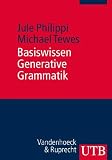 Produkt-Bild: Basiswissen Generative Grammatik
