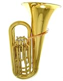 The Jinyin E120g 3 Valve Bbb Tuba With Case, Mouthpiece
