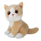 Wild Republic 88807 - Wild Watcher Katze&nbsp;Kuscheltier aus Pl&uuml;sch- Neuheit, beige 18&nbsp;cm