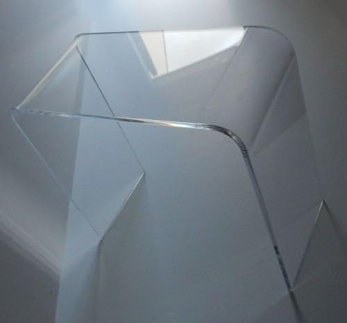 23"x 12"x 23" high x 1/2" Clear Acrylic END TABLE