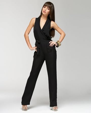 Silk Pant Draped Jumpsuit