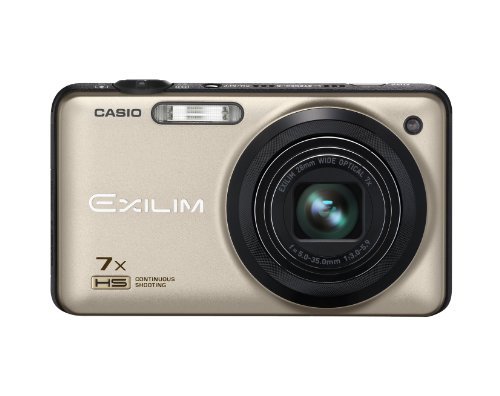 Casio High Speed Exilim Ex-zr15gd Digital Camera Gold On Sale