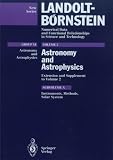 Instruments, Methods, Solar System (Landolt-Börnstein: Numerical Data and Functional Relationships in Science and Technology - New Series / Astronomy and Astrophysics) (Vol 3)