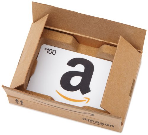 Amazon.com Smile Shipping Box – $100, White Card