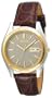 Seiko Men's SGF578 Brown Leather Strap Watch