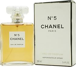 No. 5 by Chanel for Women, Eau De Parfum Spray, 3.4 Ounce