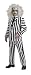 DELUXE Licensed Adult Beetlejuice TM Suit (Makeup/Wig Not Included)