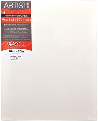 Fredrix 16 by 20-Inch Canvas Pads by Tara Materials Inc.