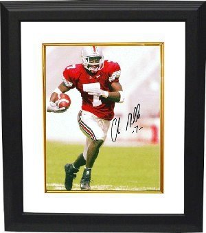 Chris Gamble Autographed/Hand Signed Ohio State Buckeyes 8x10 Photo Custom Framed