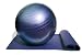 Yoga Mat and Ball - 24W x 16H - Peel and Stick Wall Decal by Wallmonkeys