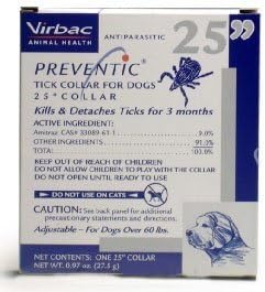 Preventic Tick Collar 25" for Dogs Over 60lbs