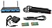 Gemini DJ UHF-216M 16 Channel UHF Wireless Dual Handheld Mic System With Noise Reduction Technology