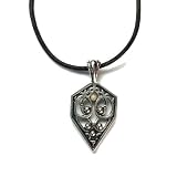 Celtic Spiritual Rebirth Pewter Pendant on Corded Necklace, Celtic Harmony Collection