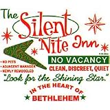 Silent Nite Inn Christmas Adult Sweatshirt