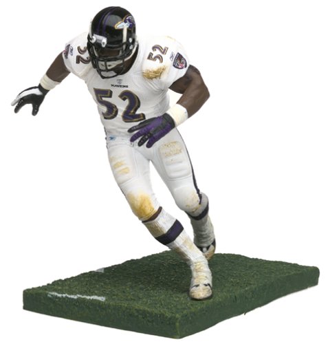 McFarlane Toys NFL Sports Picks Series 5 Action Figure Ray Lewis (Baltimore Ravens) White Jersey