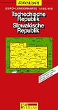 Czech and Slovak Republics Map (GeoCenter Euro Map)
