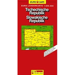 Czech and Slovak Republics Map (GeoCenter Euro Map)