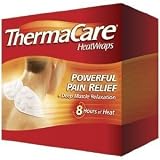 ThermaCare Air-Activated Neck, Shoulder and Wrist HeatWraps, Powerful Pain Relief Plus Deep Tissue Relaxation - NEW shape for improved fit - 9 HeatWraps