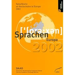 Sprachkurse an Hochschulen in Europa 2002