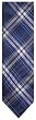 Men's Tommy Hilfiger Necktie Neck Tie Silk Blue Plaid