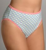 Fruit Of The Loom Ladies' Fit for Me Hi Cut Brief 3 Pack Panty (DC2254P)