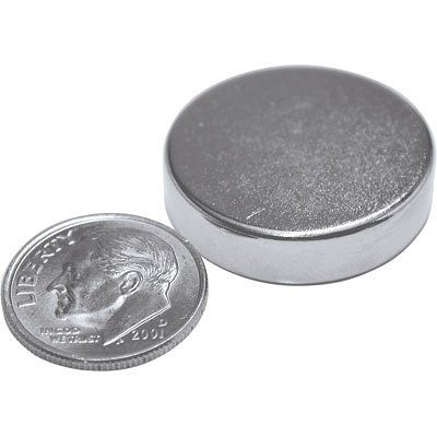 Master Magnetics Neodymium Disc Magnet Set - 3 Pieces, Model# 07047