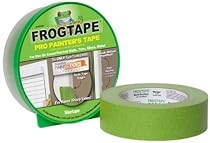 Frog Tape 82021 Pro Painters Masking Tape, 1-1/2-Inch by 60-Yards, Green