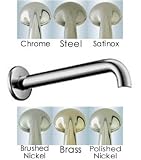 Hansgrohe HG27422821 Raindance 9 Inch Shower Arm and Flange, Brushed Nickel Hansgrohe HG27422821 Raindance 9 Inch Shower Arm and Flange, Brushed Nickel
