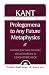 Books : Kant: Prolegomena to Any Future Metaphysics