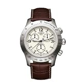 Tissot V8 Steel Chronograph Brown Mens Watch T36.1.316.72 by Tissot