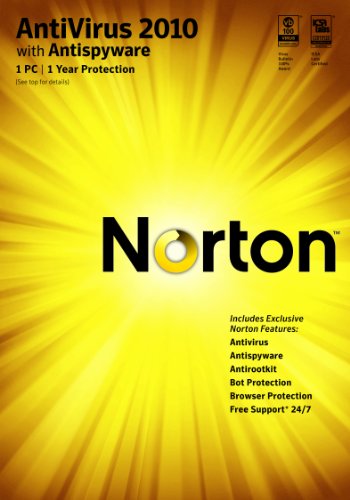 External hard drive:Norton Antivirus 2010 1 User/1 PC [DOWNLOAD]