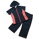 30'upDIET(サーティアップダイエット) 30'up シェイプスーツ ジオバイザー ショートスリーブ メンズ ブラック×レッド