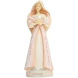 Enesco Foundations Faith Hope Courage 4.49-Inch Angel Figurine, Mini