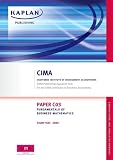 Kaplan CIMA Learning System Fundamentals of Business Maths, Second Edition