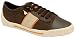 Gola Women's Dice Canvas Lace Brown/Ecru Cla043 4 Uk Regular