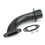 Right Exhaust Adapter: .58GX 2, 116GX 2 by Evolution Engines