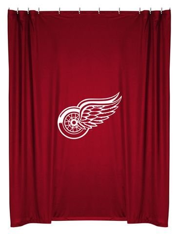 Detroit Red Wings Kids Fabric Shower Curtain