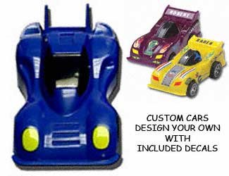 Darda Accelerator UltraSpeed Car yellow 1/64 Scale