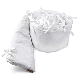 BloomBaby Alma Papa Crib Organic Bumper in Coconut White (Baby Product)