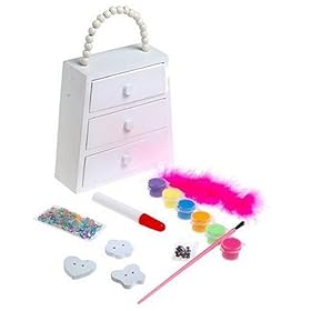 Painted Purse Jewelry Box
