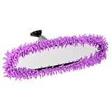 Fuzzy Shaggy Purple Rear View Mirror Cover Fuzzy Shaggy Purple Rear View Mirror Cover