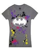  : DC Comics - Foil Batman Logo Splatter T-Shirt for women