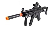 Silenced MP5 Toy Gun With Working Flashlight, Foregrip, Vibrations, Firing Sounds, Mock Sight Toy Guns for kids 29" Long Battery Operated