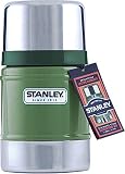 Stanley 17oz. Classic Vacuum Food Jar,Hammertone Green